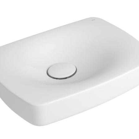 Cuba Retangular de Apoio 50cm Branco